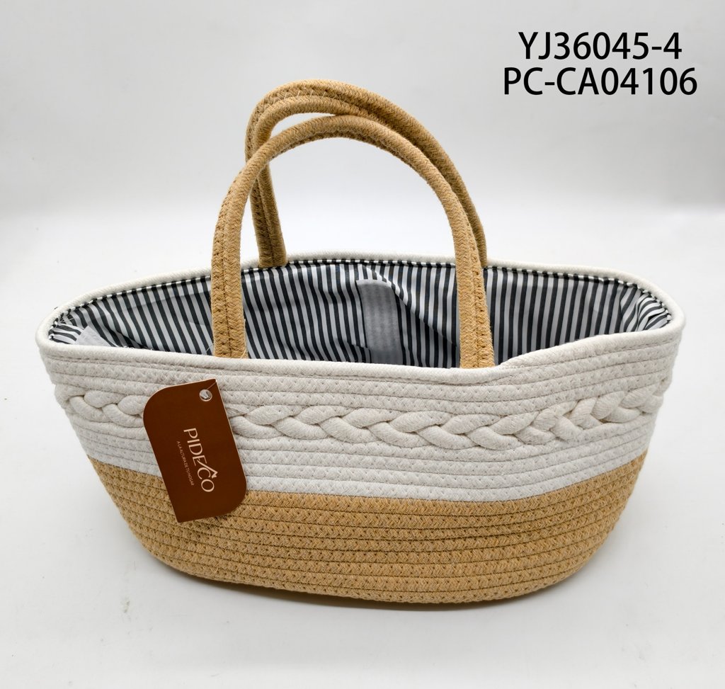 [PC-CA04106] Canasto Organizador Trenzado