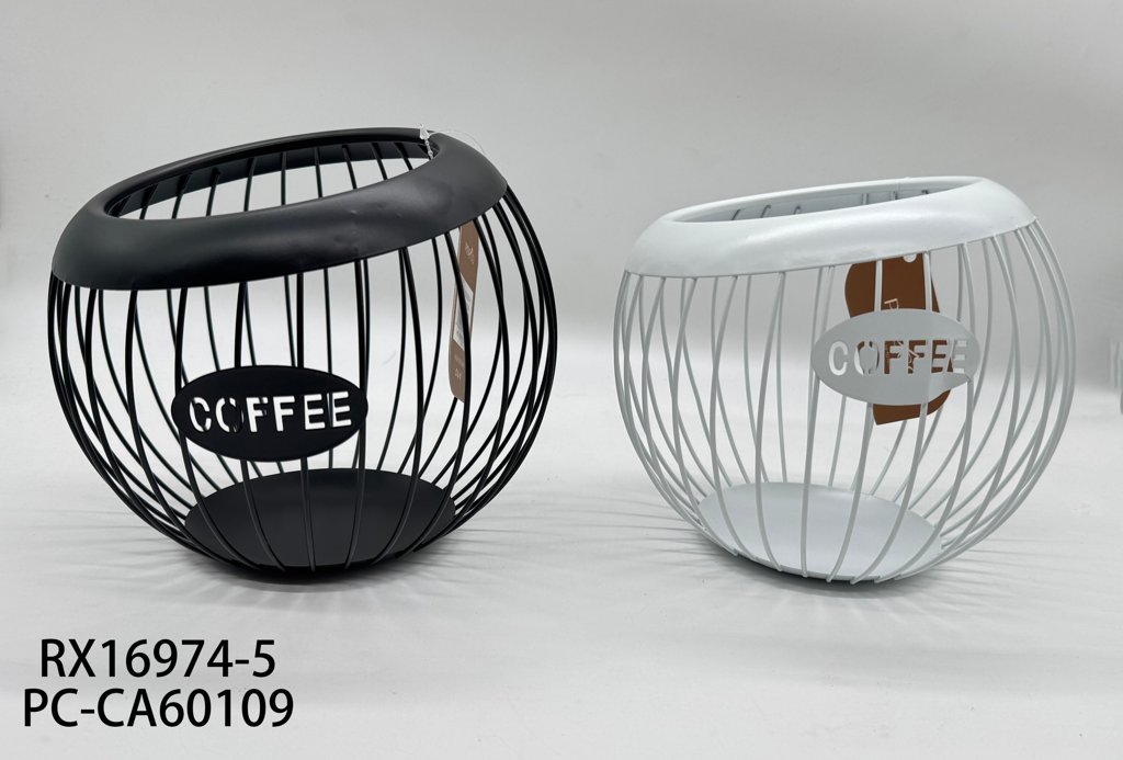 Cesta De Alambre Para Cápsulas De Café