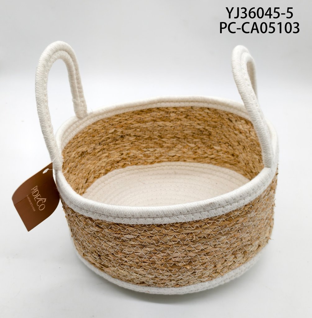 [PC-CA05103] Canasto Organizador Trenzado