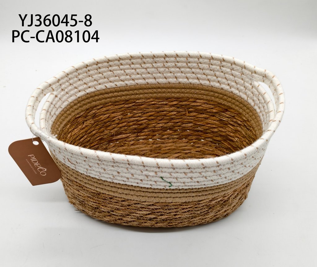 [PC-CA08104] Canasto Organizador Trenzado