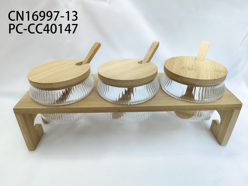 [PC-CC40147] frasco de vidrio para especias