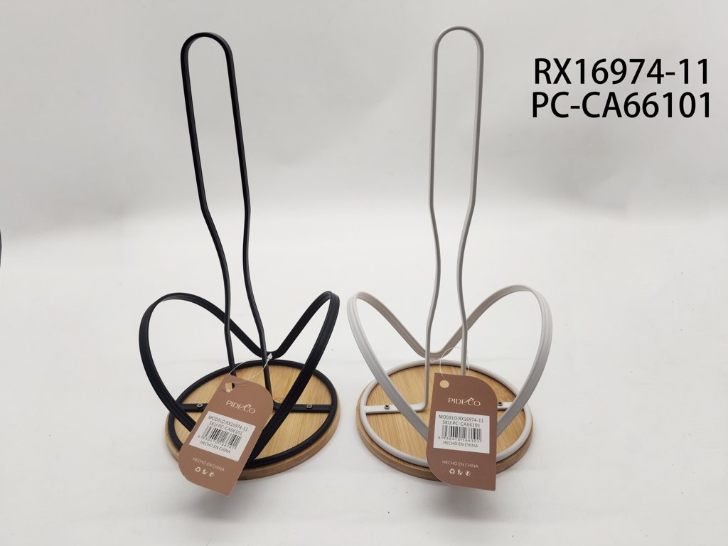 [PC-CA66101] Portarrollos de cocina con base de madera