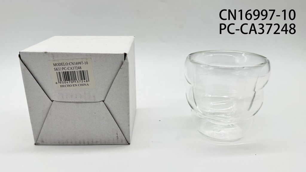 [PC-CA37248] vaso de vidrio doble pared