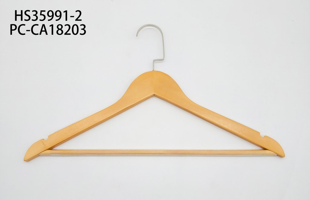 Percha de madera