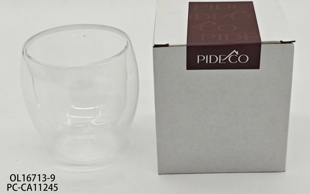 Vaso de Vidrio de Doble Pared