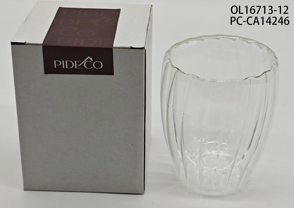[PC-CA14246] Vaso de Vidrio de Doble Pared