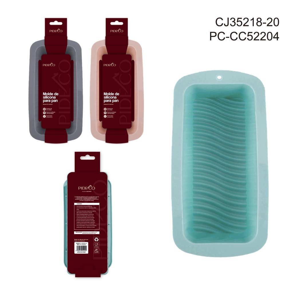 [PC-CC52204] Molde de Silicona para Pan