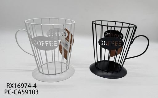 Cesta De Alambre Para Cápsulas De Café