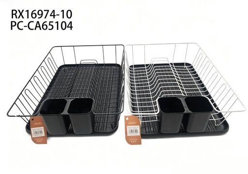 Escurridor de platos metálico